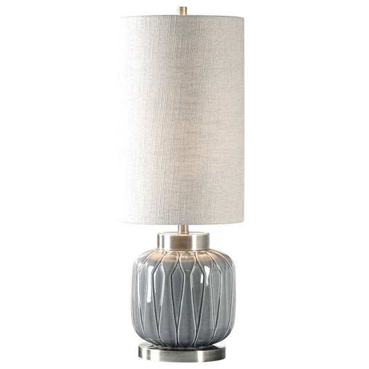 Uttermost - Zahlia Aged Gray Ceramic Lamp - 29559-1 veiw 1