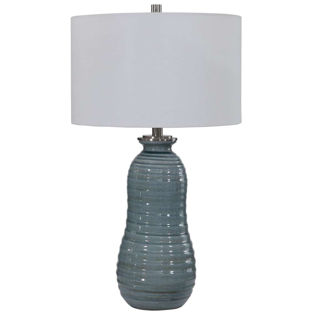Uttermost - Zaila Light Blue Table Lamp - 26362-1 veiw 3