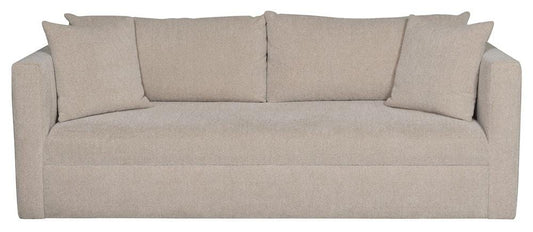 Vanguard Furniture - Addley Stocked Pull Out Sleeper - Topper Oatmeal Fabric - TV173-P veiw 2
