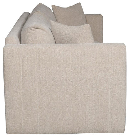 Vanguard Furniture - Addley Stocked Pull Out Sleeper - Topper Oatmeal Fabric - TV173-P veiw 4