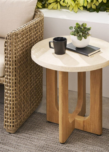 Vanguard Furniture - Bliss - Outdoor End Table- Wood - O295E2 view 4