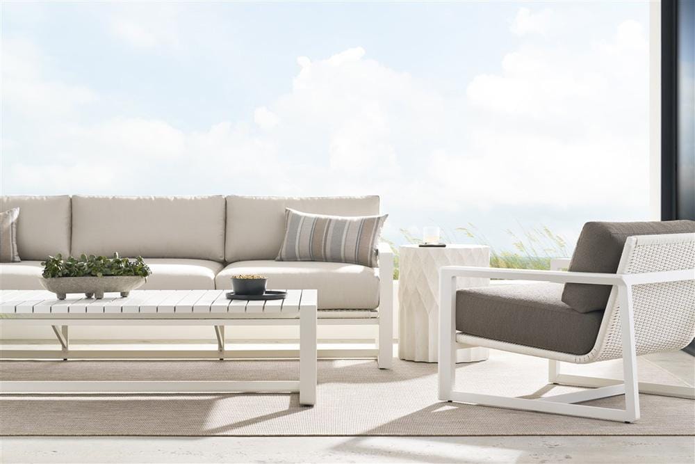 Vanguard Furniture - Breeze Outdoor Rectangle Cocktail Table - Cloud - O299CR-50 veiw 4