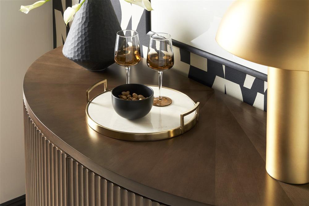 Vanguard Furniture - Bria Hall Chest - Mocha - 7011H-OC veiw 3