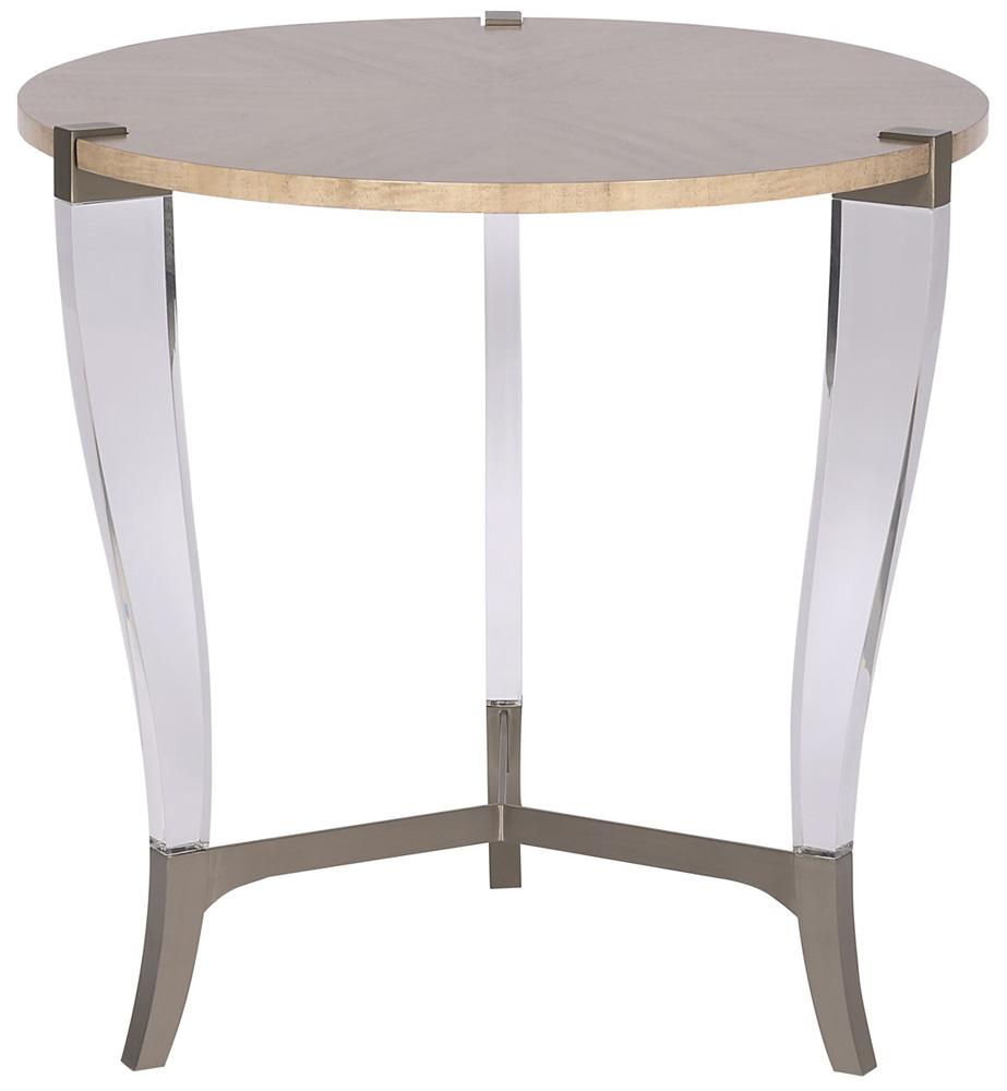 Vanguard Furniture - Clarion End Table - Almond - 7008E-LD veiw 2
