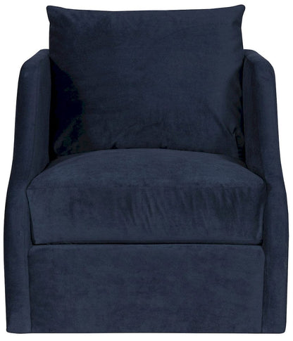 Vanguard Furniture - Cora - Stocked Swivel Chair - Village Ink Fabric - T3V156-SW view 1