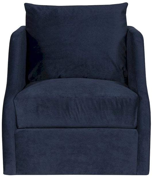 Vanguard Furniture - Cora - Stocked Swivel Chair - Village Ink Fabric - T3V156-SW view 1