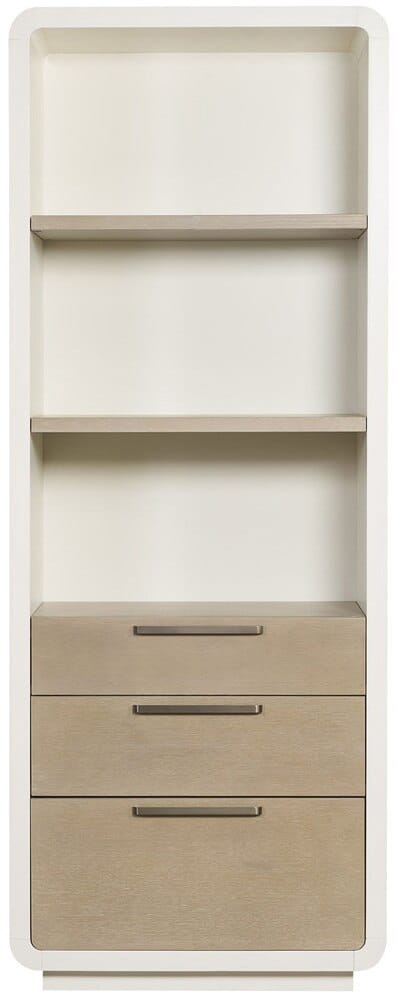 Vanguard Furniture - Cove Etagere - Cerused Taupe (Oak) - S400EG-PA veiw 2