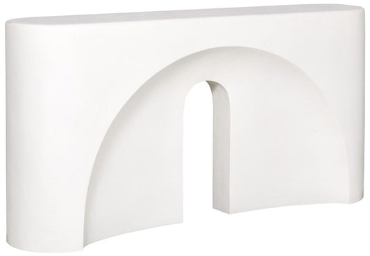 Vanguard Furniture - Dorian Console - Stone White - P314S-US veiw 1
