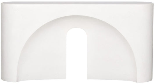 Vanguard Furniture - Dorian Console - Stone White - P314S-US veiw 2