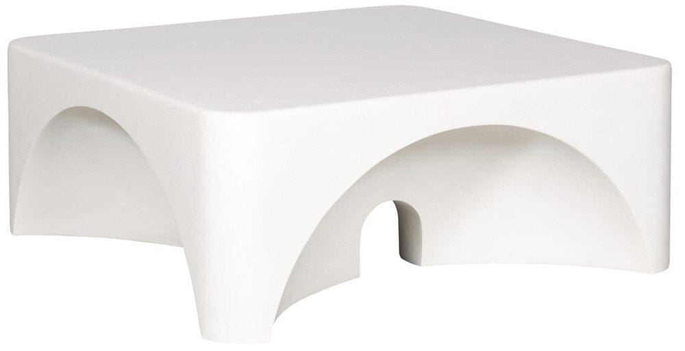 Vanguard Furniture - Dorian Outdoor Square Cocktail Table - Stone White - O314CS-US veiw 1