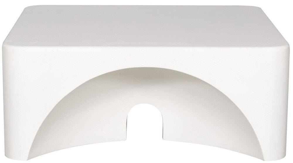 Vanguard Furniture - Dorian Square Cocktail Table - Stone White - P314CS-US veiw 2