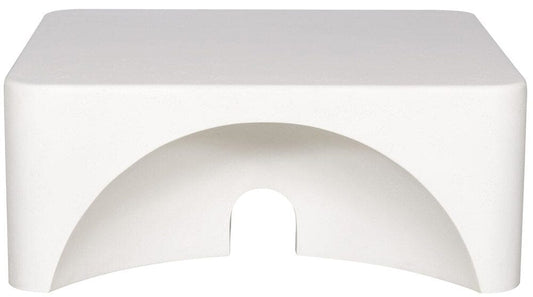 Vanguard Furniture - Dorian Square Cocktail Table - Stone White - P314CS-US veiw 2