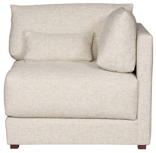 Vanguard Furniture - Dove Stocked Corner Chair - Jack Linen Fabric - T2V110-CC veiw 2