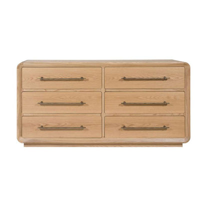 Vanguard Furniture - Form Dresser Wheat W Flat Bar - P680D-AT veiw 1
