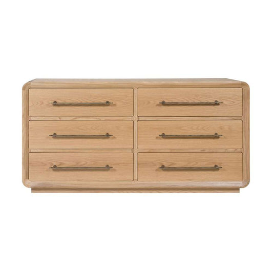 Vanguard Furniture - Form Dresser Wheat W Flat Bar - P680D-AT veiw 1