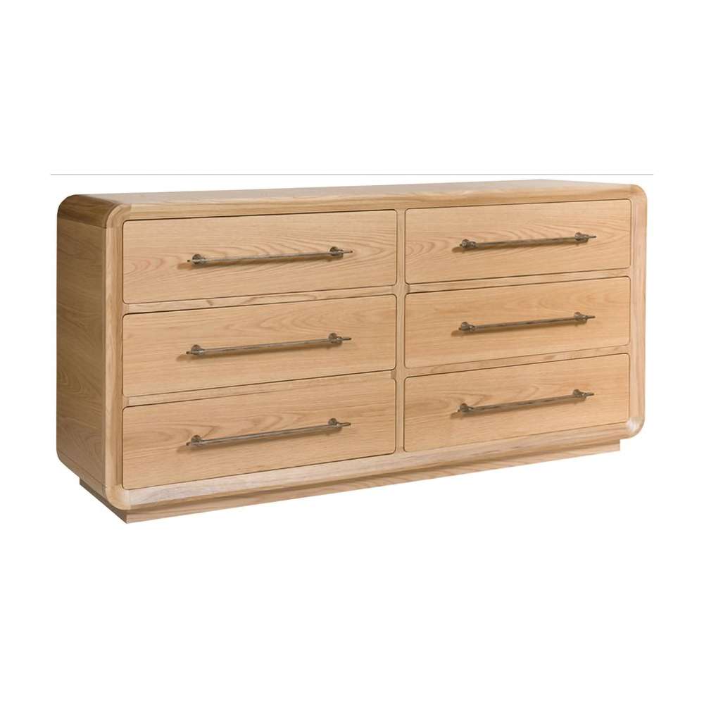 Vanguard Furniture - Form Dresser Wheat W Flat Bar - P680D-AT veiw 4