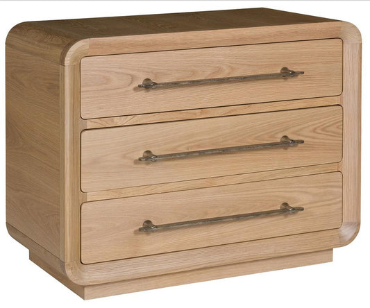 Vanguard Furniture - Form Three Drawer Nightstand - Wheat - P680N1-AT view 1