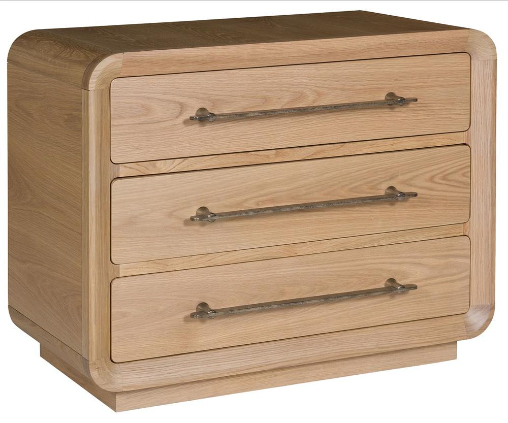 Vanguard Furniture - Form Three Drawer Nightstand - Wheat - P680N1-AT veiw 1