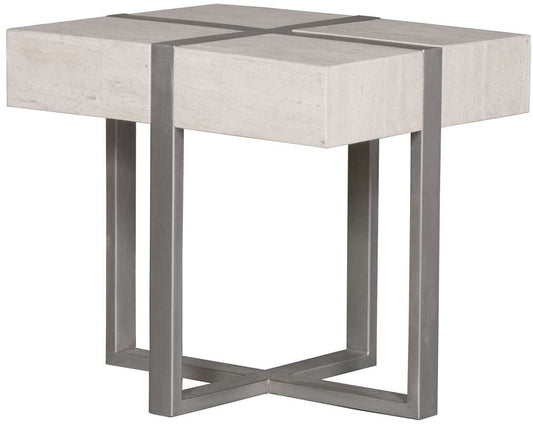 Vanguard - Formation Stone Veneer Side Table - P462L veiw 2