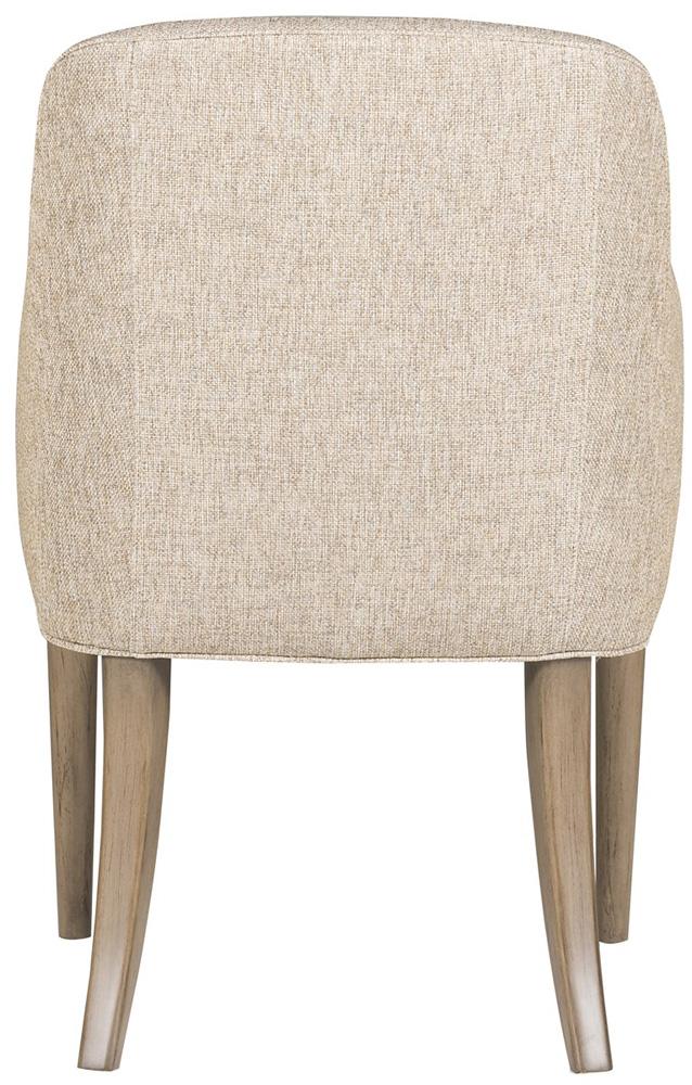 Vanguard Furniture - Grandhaven Stocked Dining Arm Chair - Karmel Sandstone Fabric - TW910A veiw 4