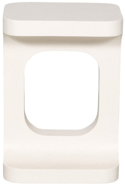 Vanguard Furniture - Hester Outdoor End Table - Stone White - OW522-E veiw 3