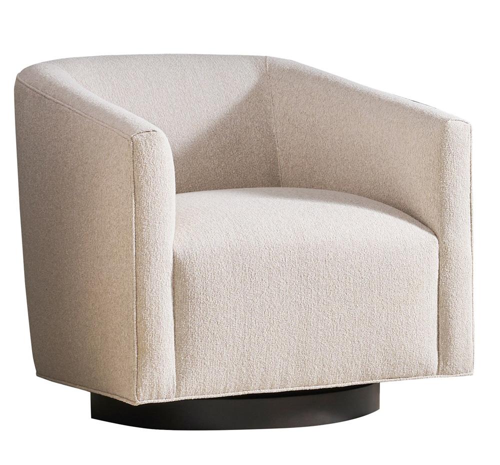 Vanguard Furniture - Jarrett Stocked Swivel Chair - Jazzy Sugar Fabric - TV169-SW veiw 1