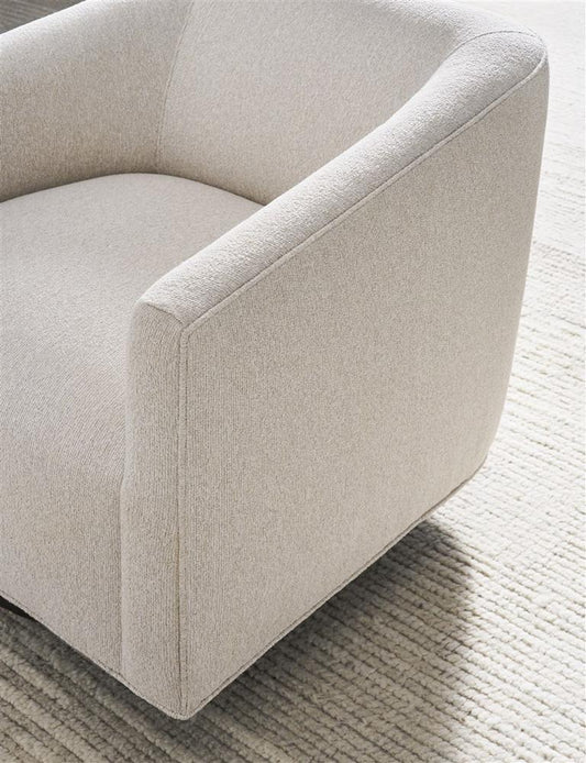 Vanguard Furniture - Jarrett Stocked Swivel Chair - Jazzy Sugar Fabric - TV169-SW veiw 2