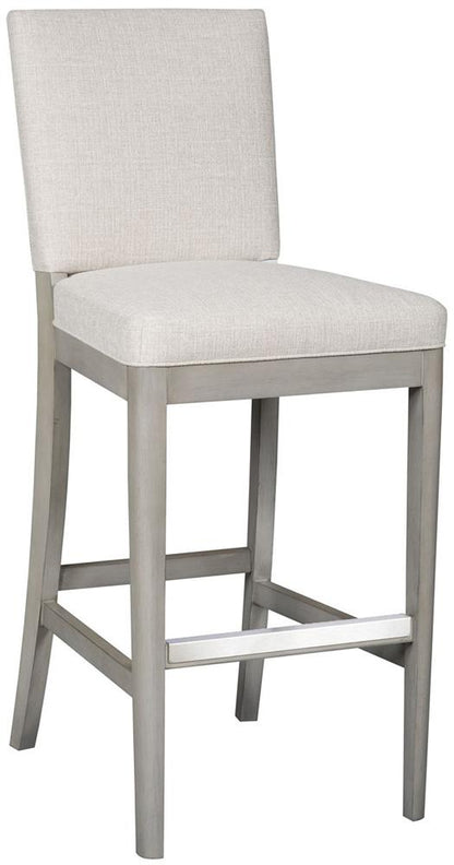 Vanguard Furniture - Juliet Stocked Performance Dining Chair - Nate Alabaster and Gray - TV12-BS veiw 1