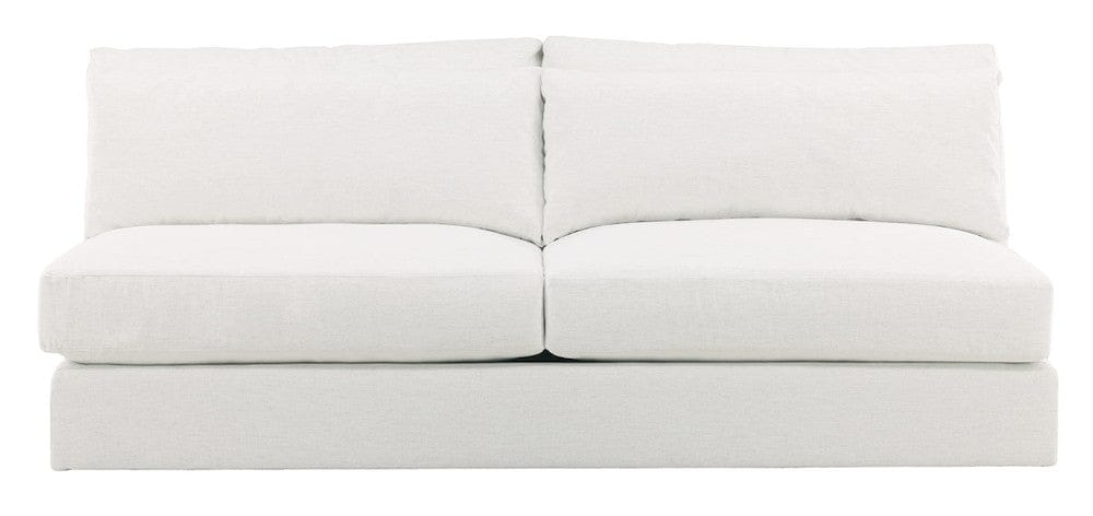 Vanguard Furniture - Leone - Stocked Armless Two Seat Sofa - Nomad Snow  - T3V158-AS2 view 1