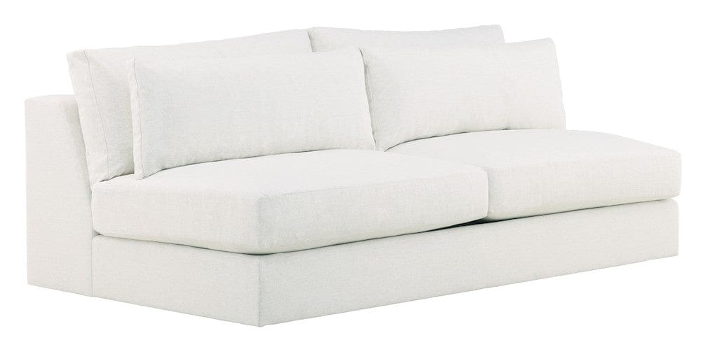 Vanguard Furniture - Leone - Stocked Armless Two Seat Sofa - Nomad Snow  - T3V158-AS2 view 2