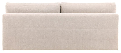 Vanguard Furniture - Leone - Stocked Armless Two Seat Sofa - Topper Oatmeal Fabric - T4V158-AS2 view 4