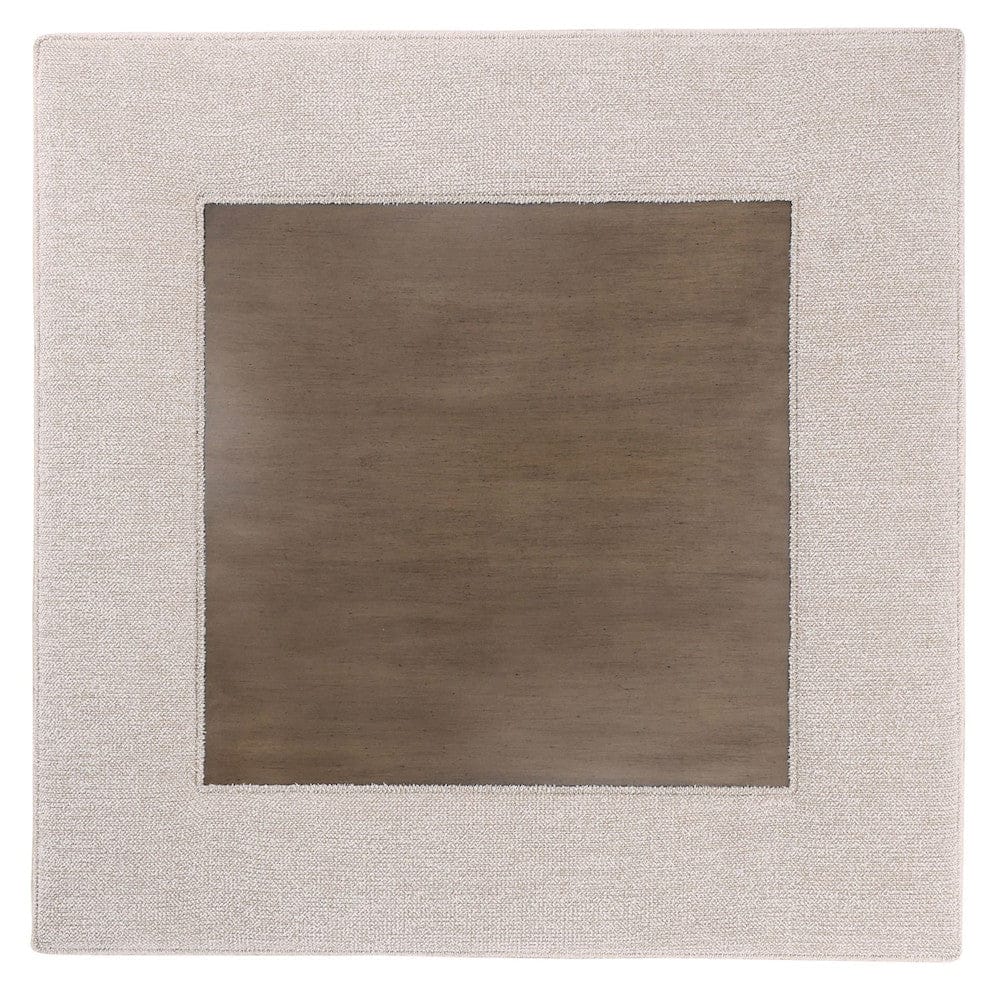 Vanguard Furniture - Leone - Stocked Bumper - Topper Oatmeal Fabric / Flaxen Stone Finish - T4V158-BW view 3
