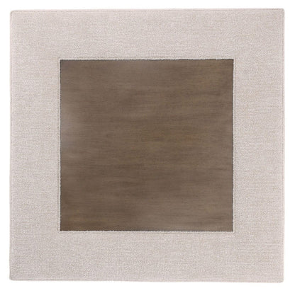 Vanguard Furniture - Leone - Stocked Bumper - Topper Oatmeal Fabric / Flaxen Stone Finish - T4V158-BW view 3