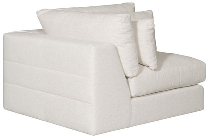 Vanguard Furniture - Leone Stocked Corner Chair - Nomad Snow - T3V158-CC veiw 4