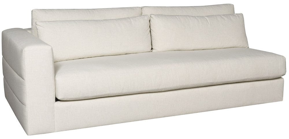Vanguard Furniture - Leone - Stocked Left Arm Bench Seat Sofa - T1V158-LA1 view 2