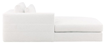 Vanguard Furniture - Leone Stocked Left Arm Chaise - Nomad Snow - T3V158-LAH veiw 3