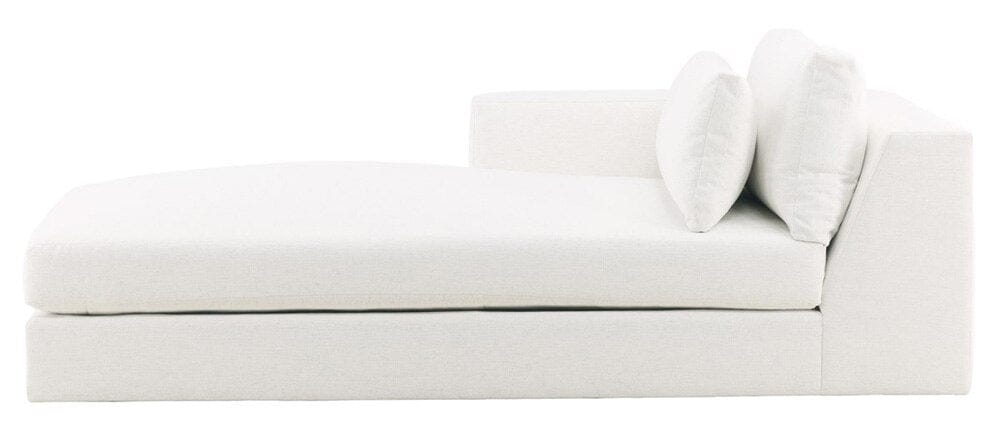 Vanguard Furniture - Leone Stocked Left Arm Chaise - Nomad Snow - T3V158-LAH veiw 5