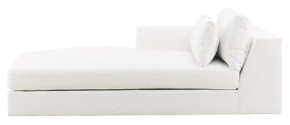 Vanguard Furniture - Leone Stocked Left Arm Chaise - Nomad Snow - T3V158-LAH veiw 5