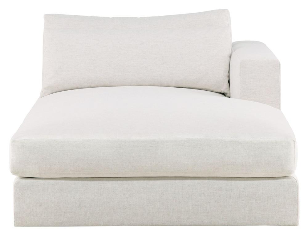 Vanguard Furniture - Leone Stocked Right Arm Chaise - Nomad Snow - T3V158-RAH veiw 1