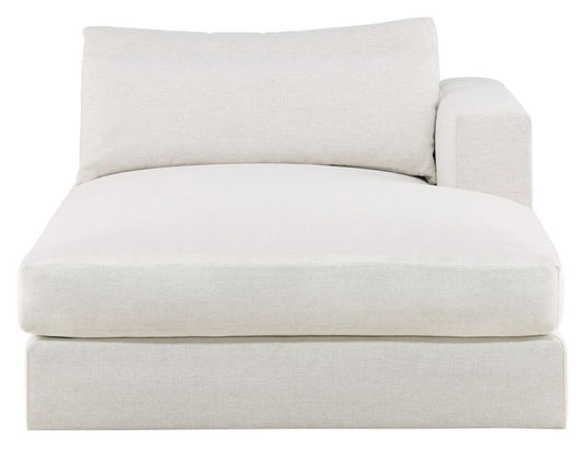 Vanguard Furniture - Leone Stocked Right Arm Chaise - Nomad Snow - T3V158-RAH veiw 1