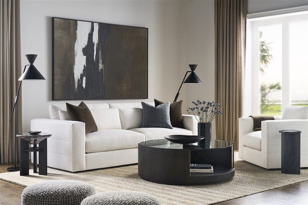 Vanguard Furniture - Leone - Stocked Sofa - Nomad Snow  - T3V158-2S view 3