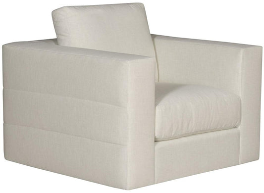 Vanguard Furniture - Leone Stocked Swivel Chair - Identify Ivory - T1V158-SW veiw 1