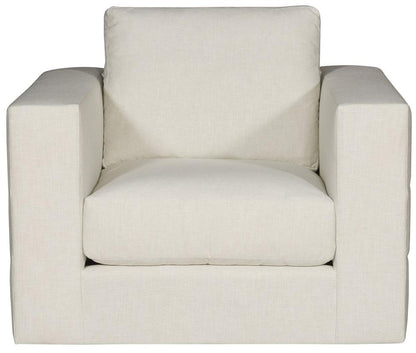 Vanguard Furniture - Leone Stocked Swivel Chair - Identify Ivory - T1V158-SW veiw 2
