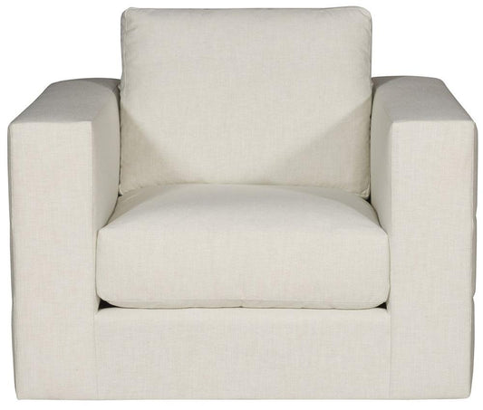 Vanguard Furniture - Leone Stocked Swivel Chair - Identify Ivory - T1V158-SW veiw 2