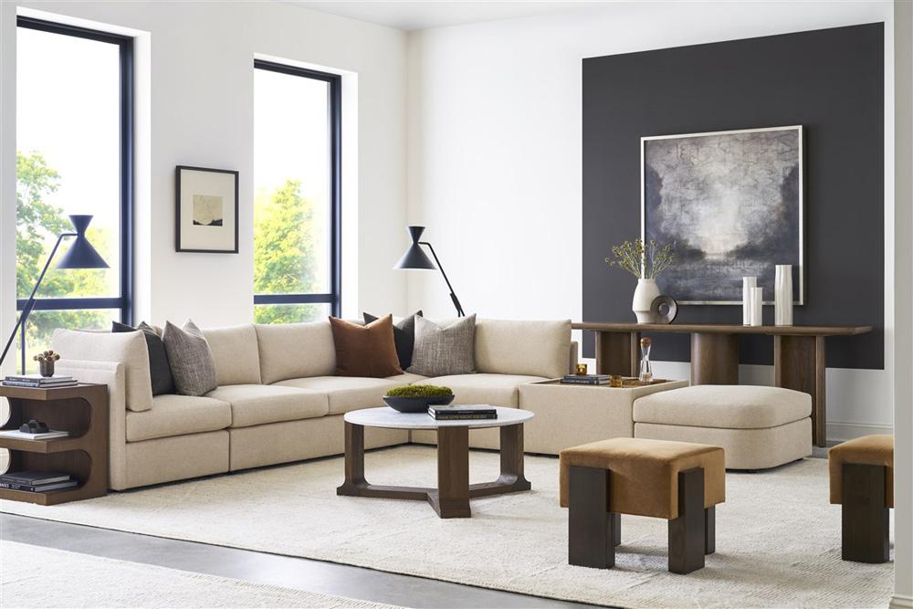 Vanguard Furniture - Liam Stocked Bumper - Kendra Sand - T2V168-B veiw 5