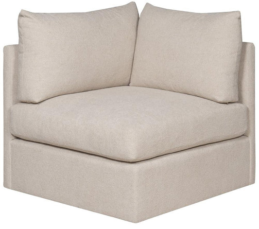 Vanguard Furniture - Liam Stocked Corner Chair - Kendra Sand - T2V168-CC veiw 1