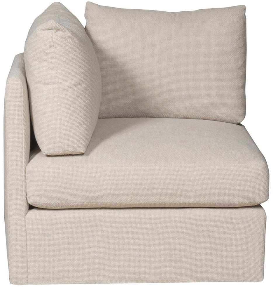 Vanguard Furniture - Liam Stocked Corner Chair - Kendra Sand - T2V168-CC veiw 2