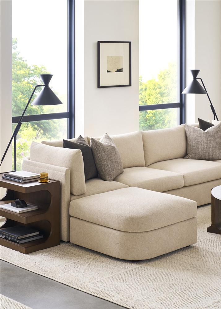 Vanguard Furniture - Liam Stocked Corner Chair - Kendra Sand - T2V168-CC veiw 6