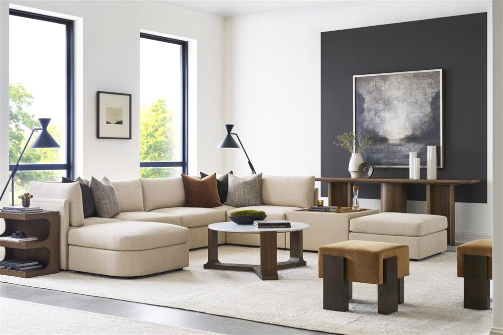 Vanguard Furniture - Liam Stocked Corner Chair - Kendra Sand - T2V168-CC veiw 8