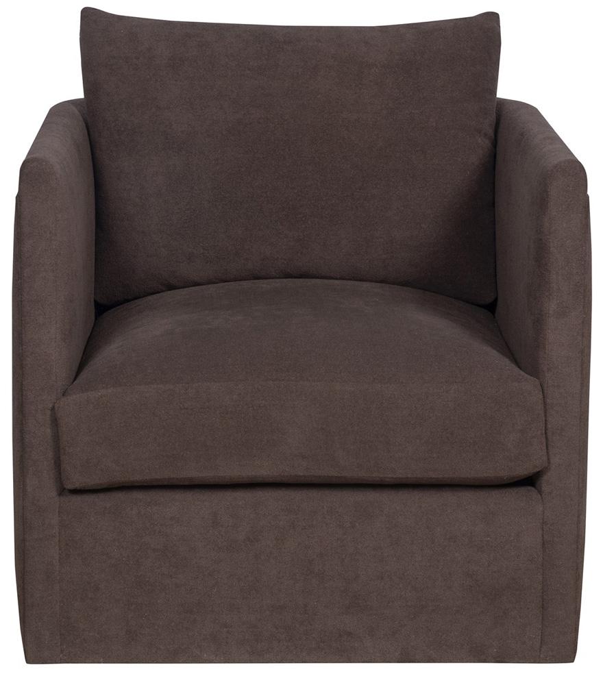 Vanguard Furniture - Liam Stocked Swivel Chair - Kofi Mink - T1V168-SW veiw 2